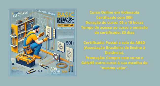 Curso de Elétrica Residencial Básica na Prática